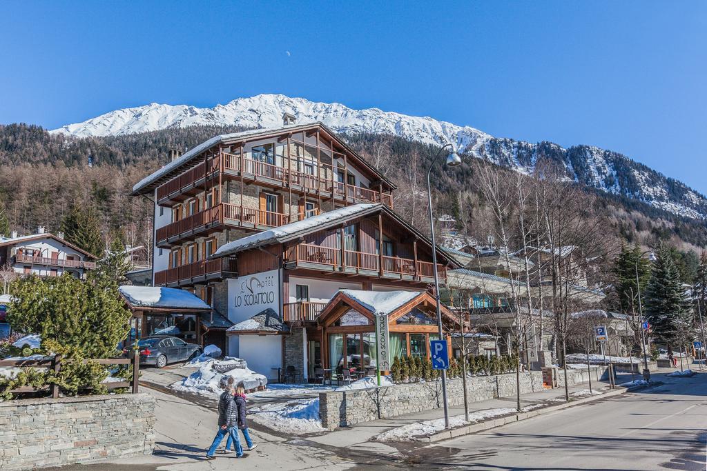 Hotel Lo Scoiattolo Courmayeur Dış mekan fotoğraf